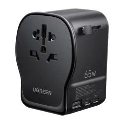 Adapter podróżny UGREEN S550 65W 2xUSB-C 1xUSB-A