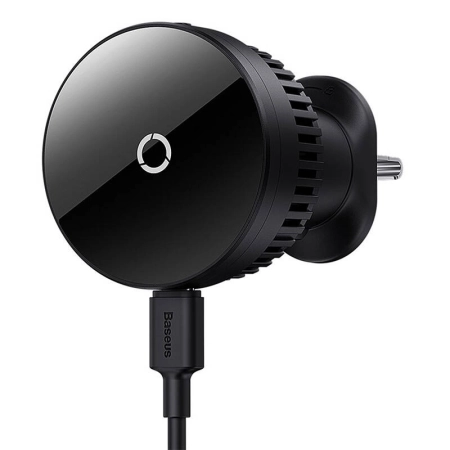 Uchwyt samochodowy BASEUS MagPro Qi 15W (czarny)