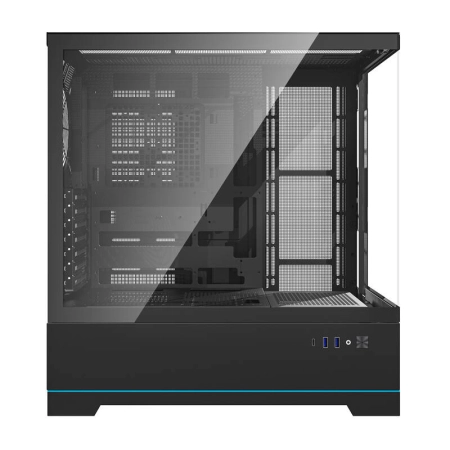 Obudowa komputerowa DARKFLASH DY451 bez wentylatorów (czarna)