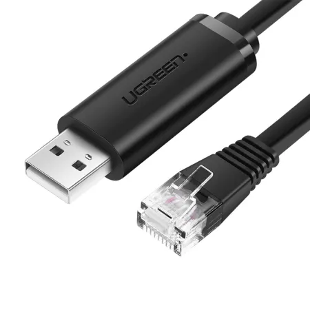 Kabel UGREEN USB-A-RJ45 1,5m (czarny)