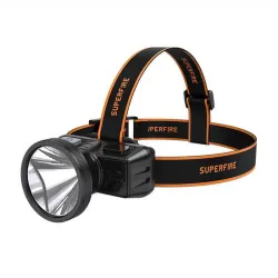 Latarka czołowa SUPERFIRE HL51 160lm USB Latarka czołowa SUPERFIRE HL51 160lm USB
