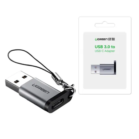 Adapter UGREEN US276 USB-A-USB-C (szary)