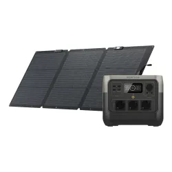 Zestaw: Stacja zasilania EcoFlow River 2 Pro + panel fotowoltaiczny 160W