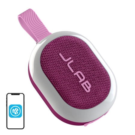 Przenośny głośnik bezprzewodowy Bluetooth Jlab Pop Party (różowe)