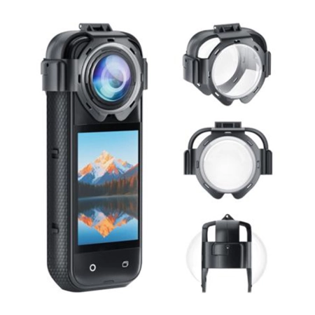Osłona obiektywu PULUZ snap-on do Insta360 X5