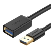 Kabel UGREEN US129 USB-A-USB-A 2m (czarny)