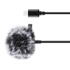 Mikrofon Jack Puluz krawatowy z klipsem PU425 1,5m USB-C