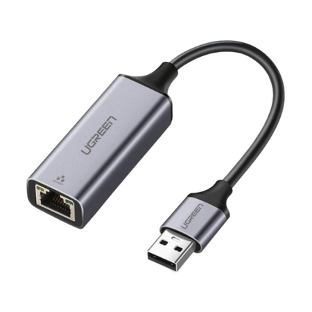 Adapter UGREEN MC209 USB 3.0-RJ45 Gigabit Ethernet (szary)