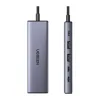 Hub USB-C UGREEN CM511 6-portowy DisplayPort 4K PD100W