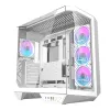 Obudowa komputerowa DARKFLASH DY470 + 4 wentylatory (biała)
