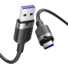 Kabel VENTION CTOBF USB-A-USB-C 1m 6A (czarny)