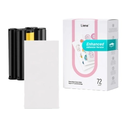 Papier do drukarki Liene PixCut 4x7", 72szt Papier do drukarki Liene PixCut 4x7", 72szt