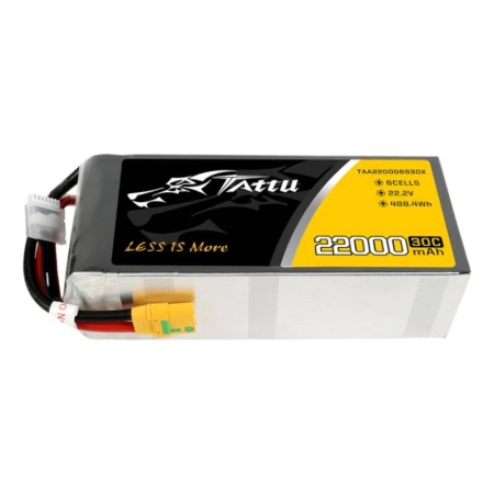 Akumulator TATTU 22000mAh 22.2V 30C 6S1P XT90-S