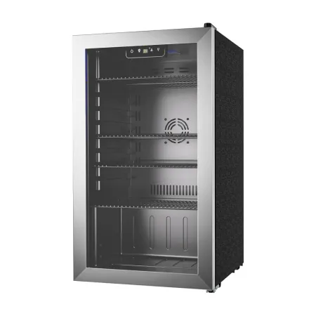 Witryna chłodnicza na napoje Euhomy BR001-110 91L (srebrna)
