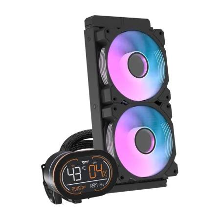 Chłodzenie wodne CPU DARKFLASH DH240D v2 120mm (czarne)