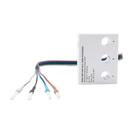 Miernik energii SHELLY 3EM-63W Gen3 Wi-Fi