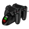 Stacja ładująca IPEGA PG-9180 do padów PS4 (czarna)