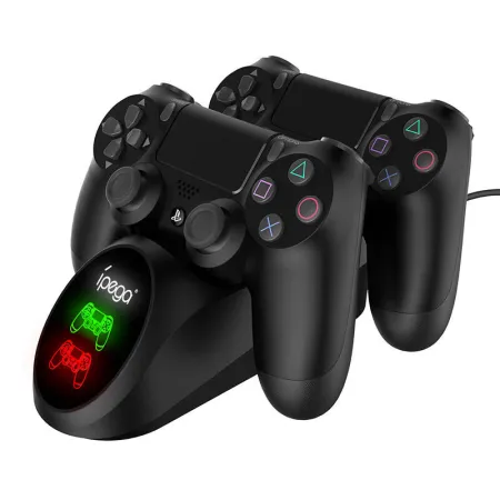 Stacja ładująca IPEGA PG-9180 do padów PS4 (czarna)