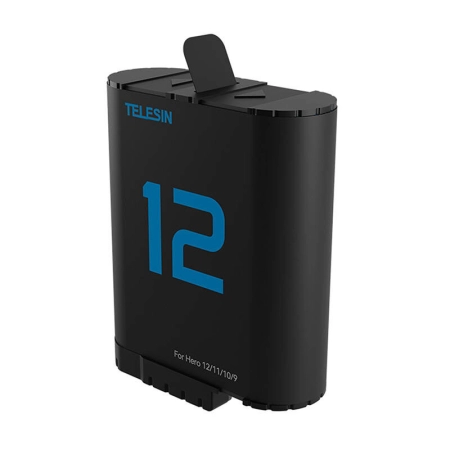 Akumulator TELESIN do GoPro Hero 9-12 1750mAh (niebieski)